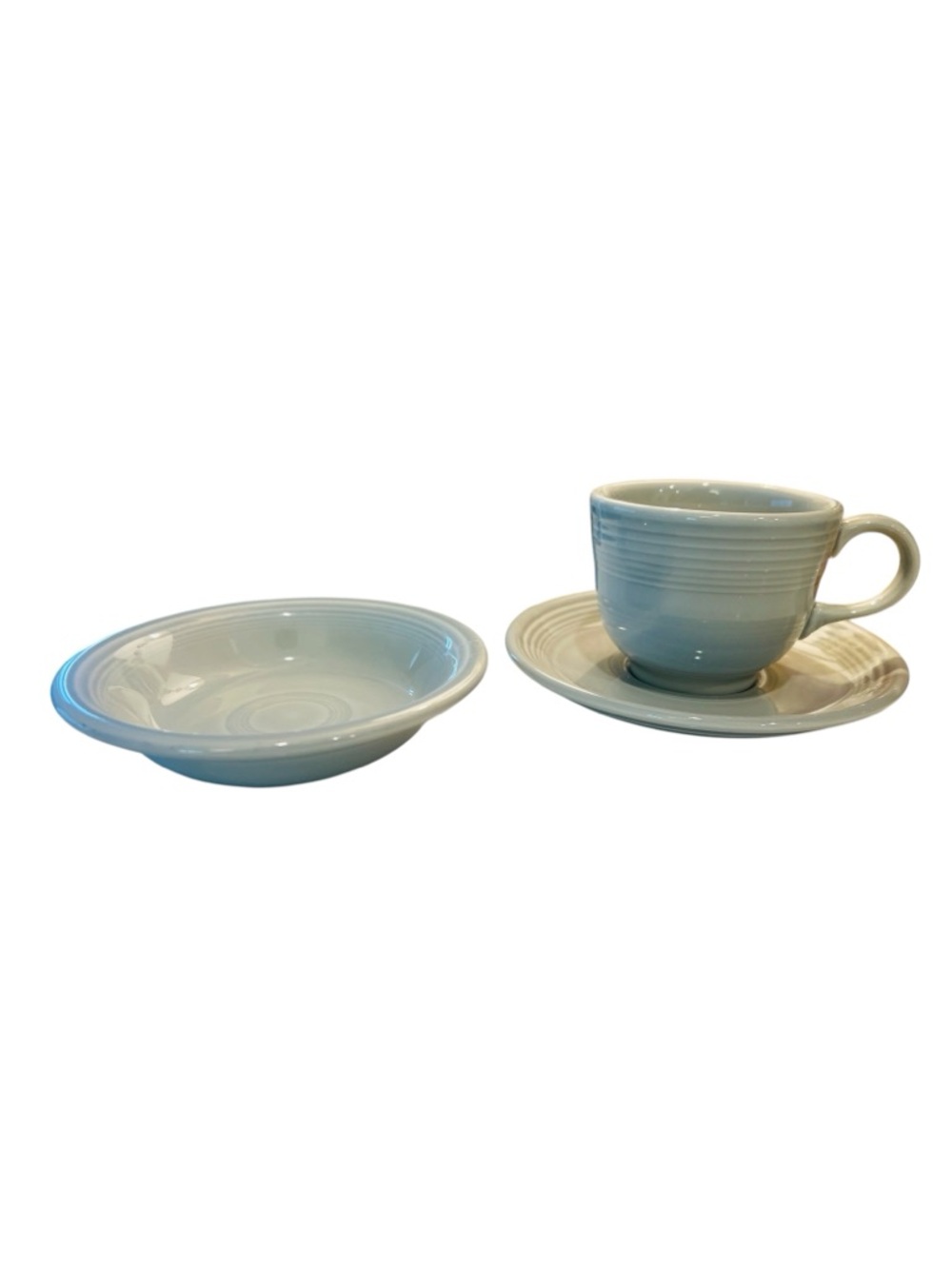 Vintage Homer Laughlin Fiesta Fiestaware Set Gray